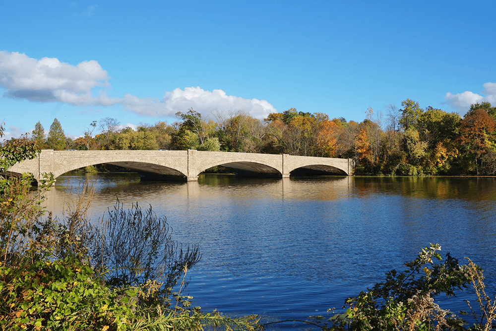 bridge over water