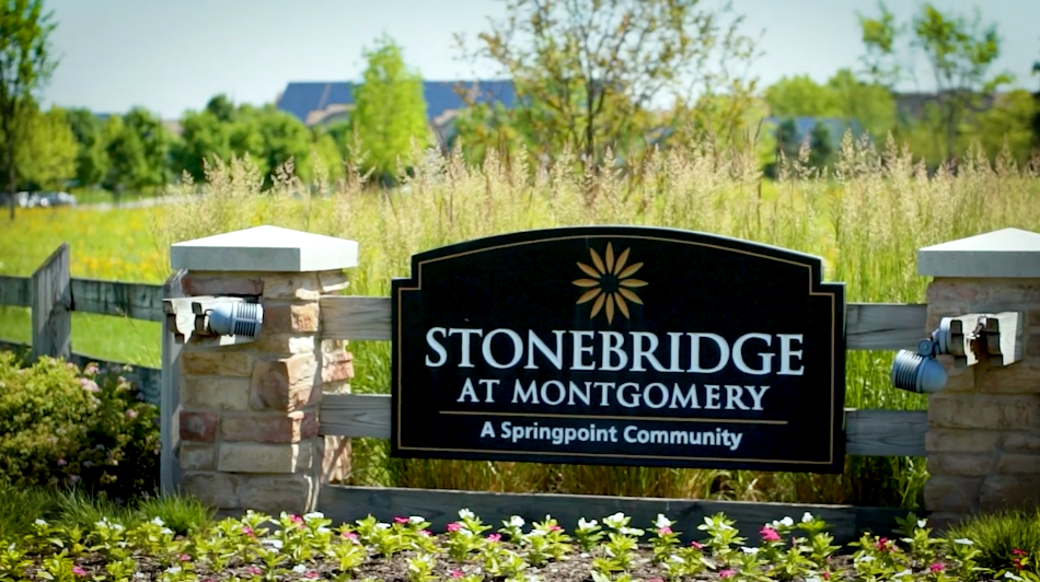 Stonebridge at montgomery sign