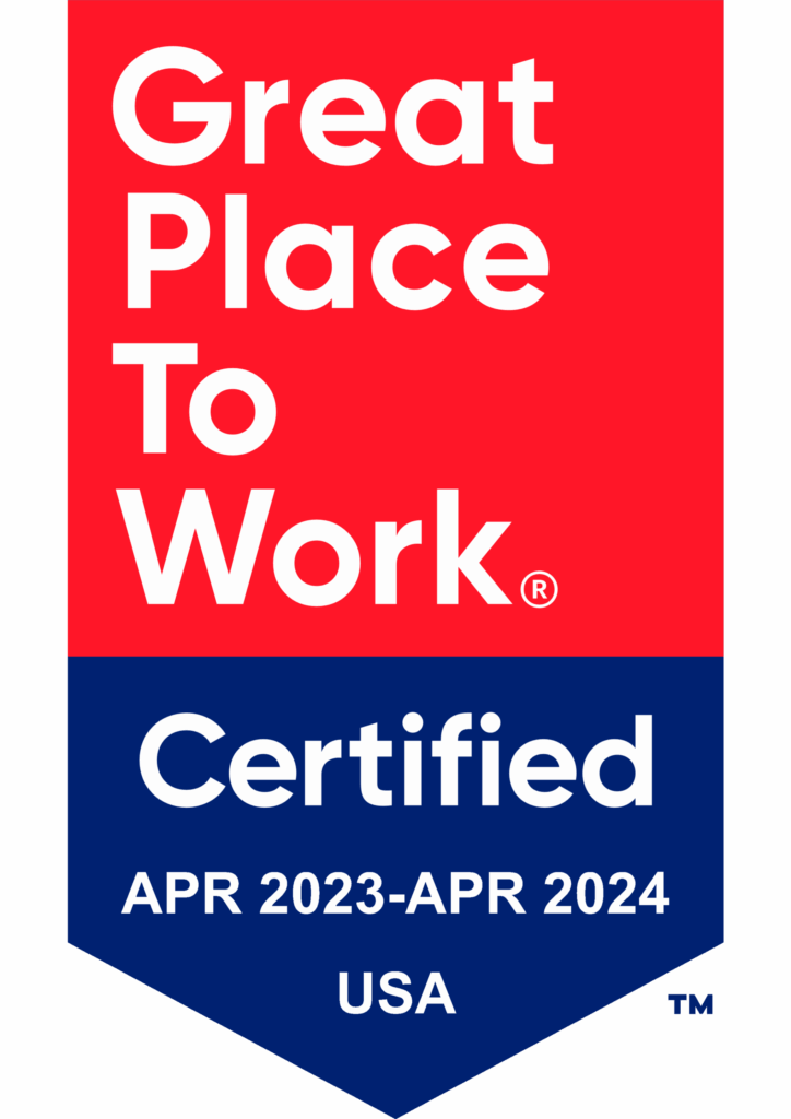 great place to work certificate