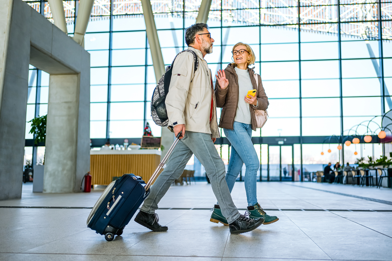 Older adults traveling during the summer